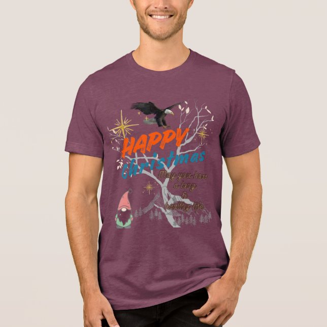 2026 christmas Tri-Blend shirt (Front)