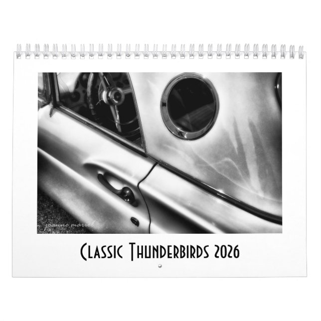 2026 Classic Thunderbirds Calendar (Cover)