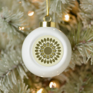 2026 COLORFULL MODERN GIFT DAUGHTER SISTER MOM CERAMIC BALL CHRISTMAS ORNAMENT