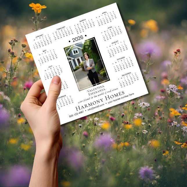 2026 Corporate Magnetic Photo Calendar (Creator Uploaded)