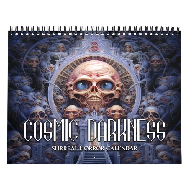 2026 Cosmic Darkness Surreal Horror Calendar (Cover)