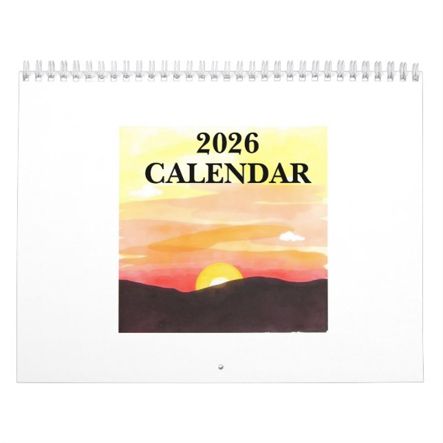 2026 Custom Photo Calendar (Cover)