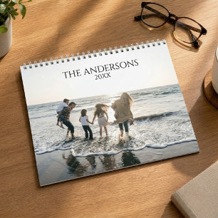 2026 Custom Photo Calendar Custom Text