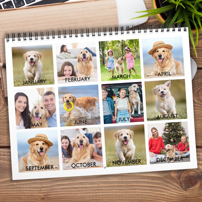 2026 Custom Photo Modern Create You Own Family  Calendar (Creator Uploaded)