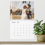 2026 Custom Wedding Photo Chic Script<br><div class="desc">2026 Custom Wedding Photo Chic Script Calendar</div>