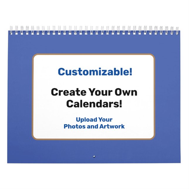 2026 Customisable Calendars by You (Cover)