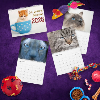 2026 Cute Cat Breeds Photo – for Cat Lovers Calendar