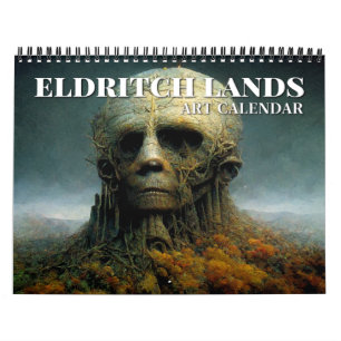 2026 Eldritch Lands 1 Dark Fantasy Art Calendar