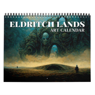 2026 Eldritch Lands 3 Dark Fantasy Art Calendar