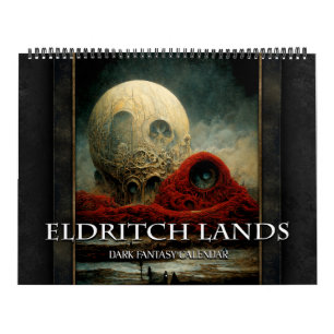 2026 Eldritch Lands 4 Dark Fantasy Art Calendar