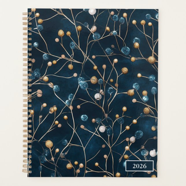 2026 Elegant Chic Moody Boho Planner (Front)