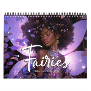 2026 Fairies 3 Fantasy Art Calendar