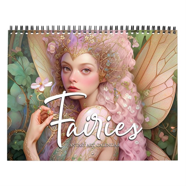 2026 Fairies 4 Fantasy Art Calendar (Cover)