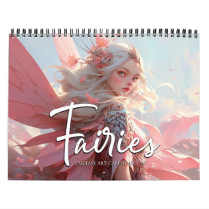 2026 Fairies 7 Fantasy Art Calendar