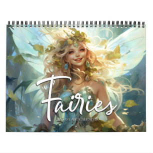 2026 Fairies 8 Fantasy Art Calendar