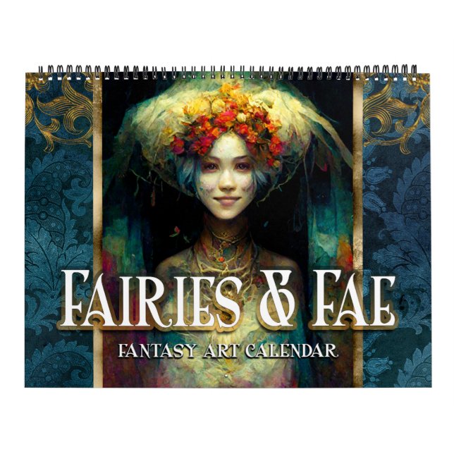 2026 Fairies & Fae 3 Fantasy Art Calendar (Cover)