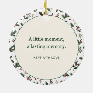 2026 First Christmas Evergreen Ornament