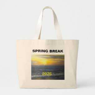 2026 FLORIDA OCEAN WAVES LARGE TOTE BAG