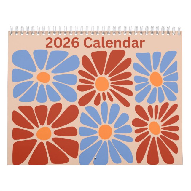 2026 Flower Art Calendar (Cover)
