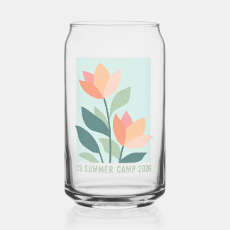 2026 Flower Glass Can