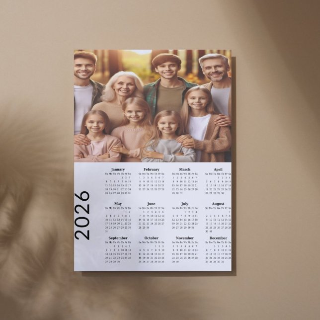 2026 Full Bleed Photo Calendar  Print (Creator Uploaded)