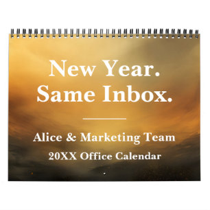 2026 Funny Office Inbox Humour Calendar