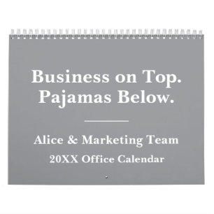 2026 Funny Office Remote Work Humour Calendar