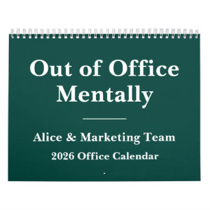 2026 Funny Office Sarcastic Quotes Calendar