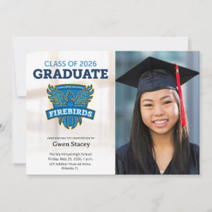 2026 FVHS Graduation Announcement w/ Photo (Light)