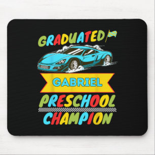2026 Gabriel Personalised Last Day Of Preschool Gr Mouse Pad