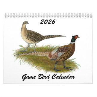 2026 Game Bird Calendar