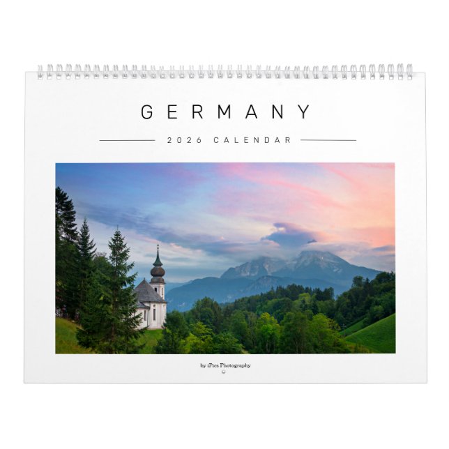 2026 Germany nature & landscape fine-art photo Calendar (Cover)