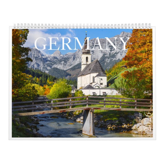 2026 Germany nature & landscape photography Calendar (Cover)
