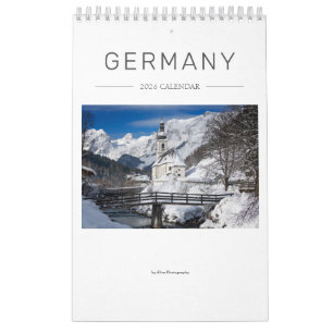 2026 Germany nature & landscape photography Calendar