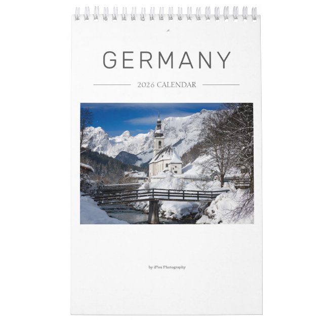 2026 Germany nature & landscape photography Calendar (Cover)