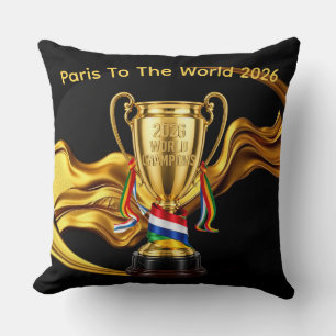 2026 Global Cup: Gold Fluid Paris To the world 8 Cushion