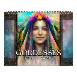 2026 Goddesses Fantasy Art Calendar