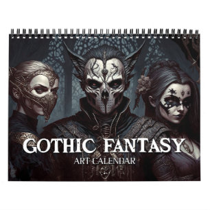 2026 Gothic Fantasy Art Calendar