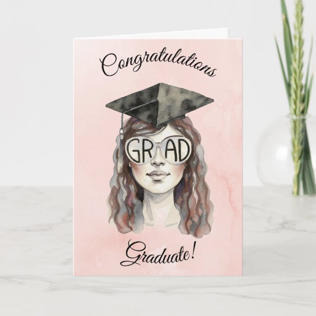 2026 Graduation Card Girl (Front)