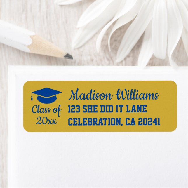 2026 Graduation Personalised Grad Return Address (Insitu)