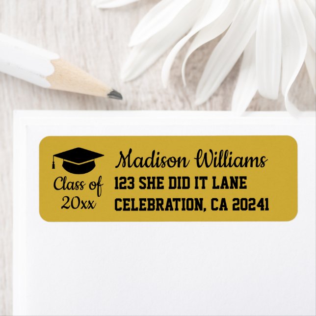 2026 Graduation Personalised Grad Return Address (Insitu)