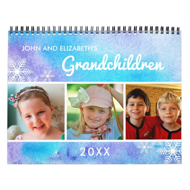 2026 Grandchildren Photo Grandparent Calendar (Cover)