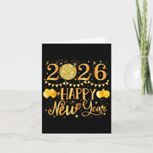 2026 Happy New Year  Card