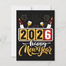 "2026 Happy New Year" Celebration Design 