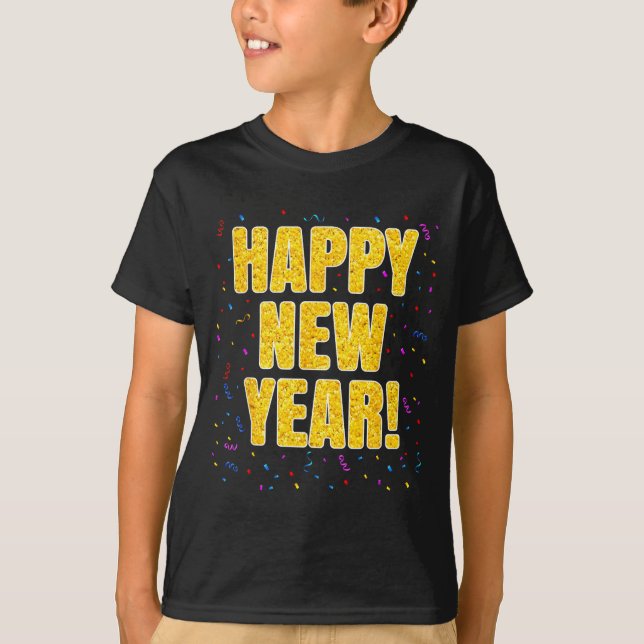 2026 Happy New Year Family Matching New Year Party T-Shirt (Front)