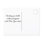 2026 Happy new year,holiday greenery red berries 