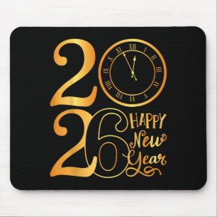 2026 Happy New Year Mouse Pad