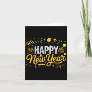 2026 Happy New Year's Eve Party Crew Squad Family  Card