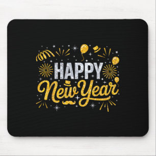 2026 Happy New Year's Eve Party Crew Squad Family  Mouse Pad