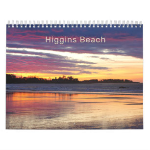 2026 Higgins Beach Maine Photography Calendar